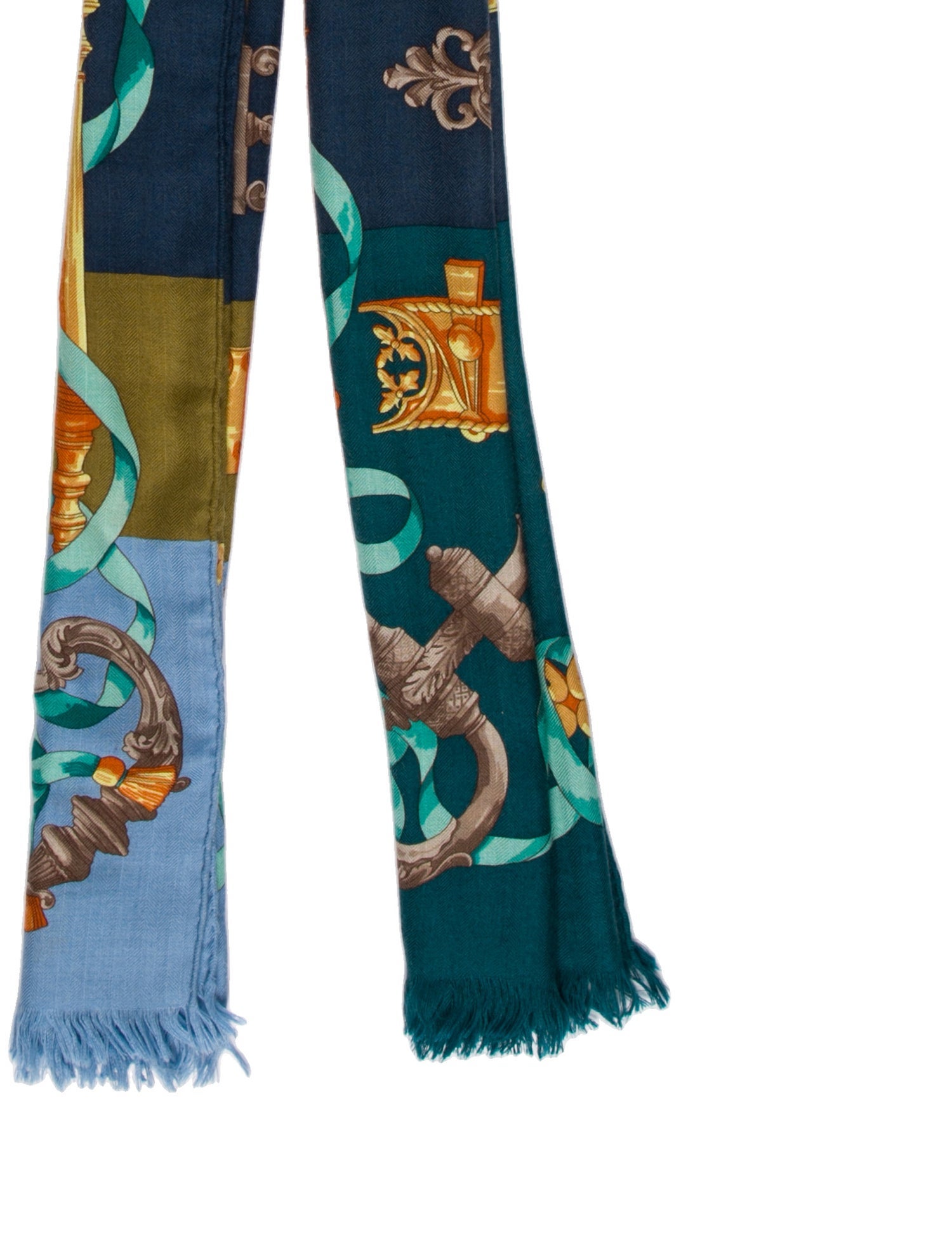 Hermès Ferronnerie Cashmere Scarf