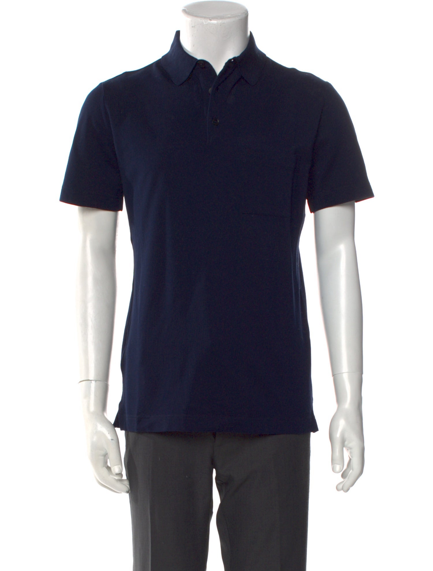 Hermès H Logo Collar Polo Shirt