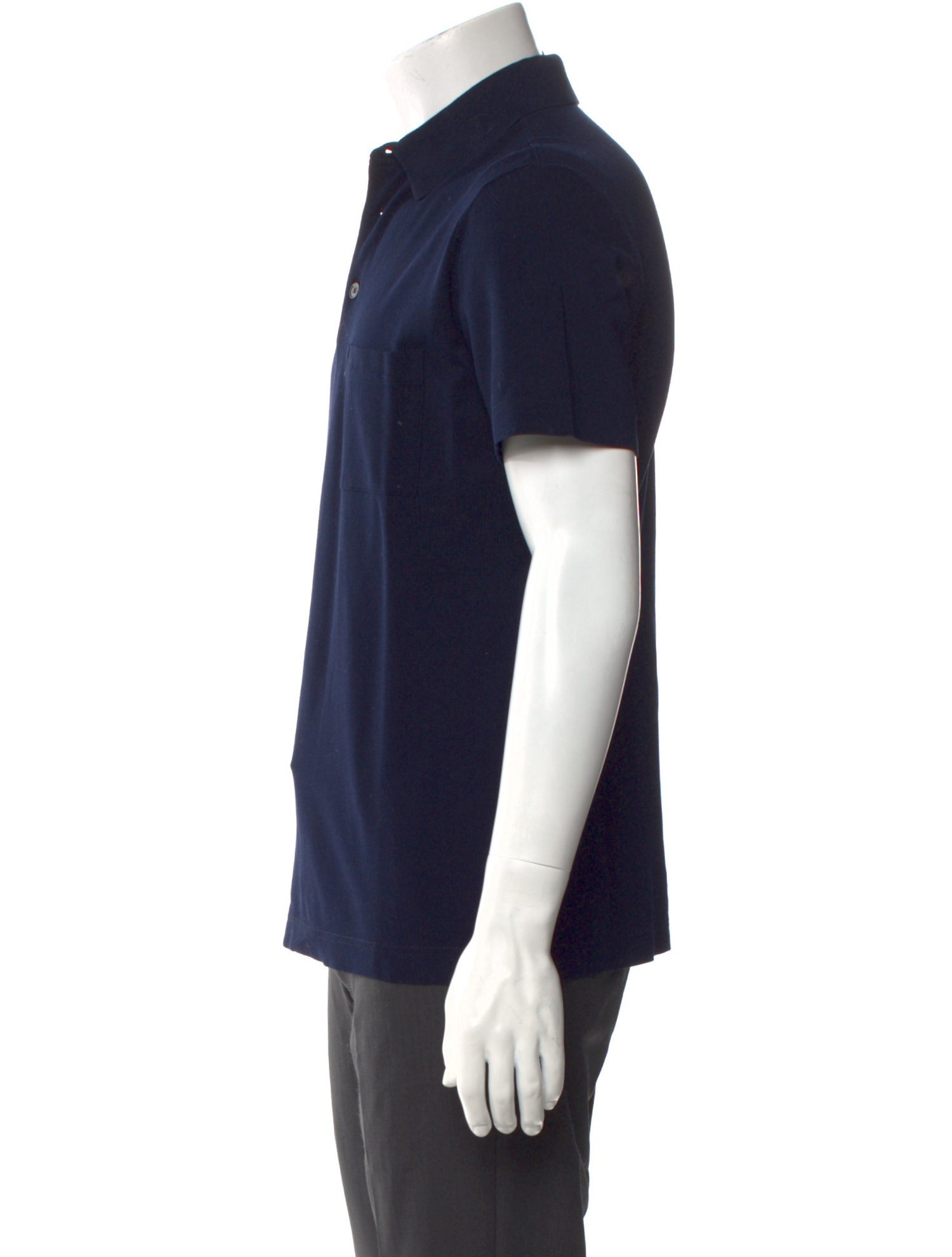 Hermès H Logo Collar Polo Shirt