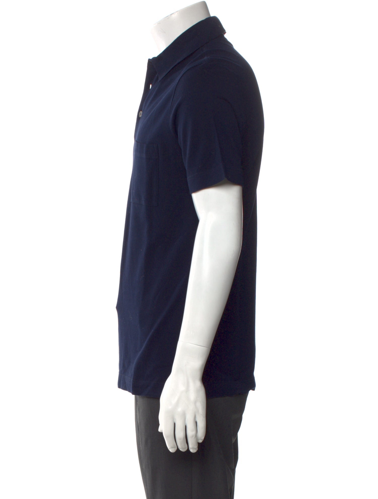 Hermès H Logo Collar Polo Shirt