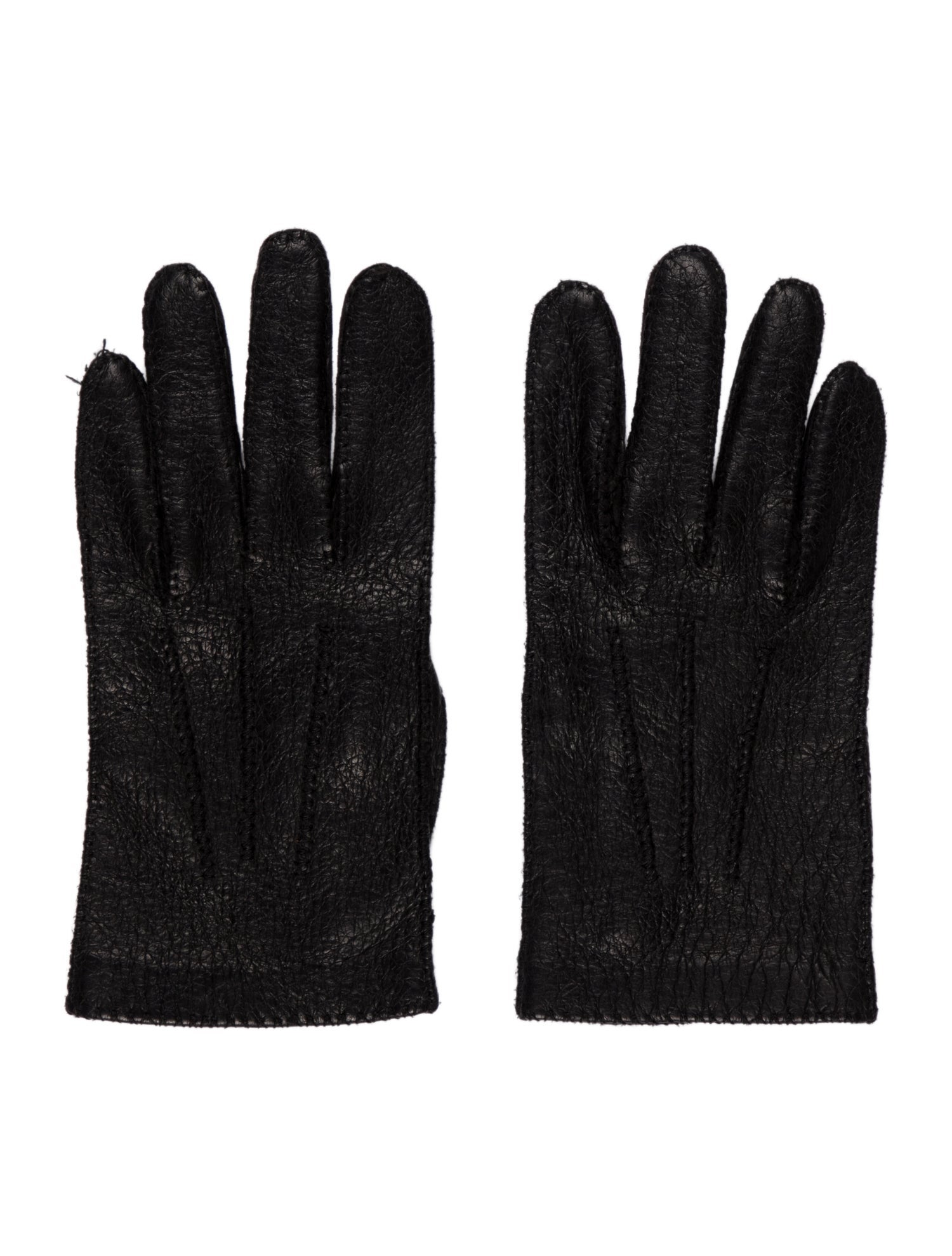 Hermès Leather Gloves