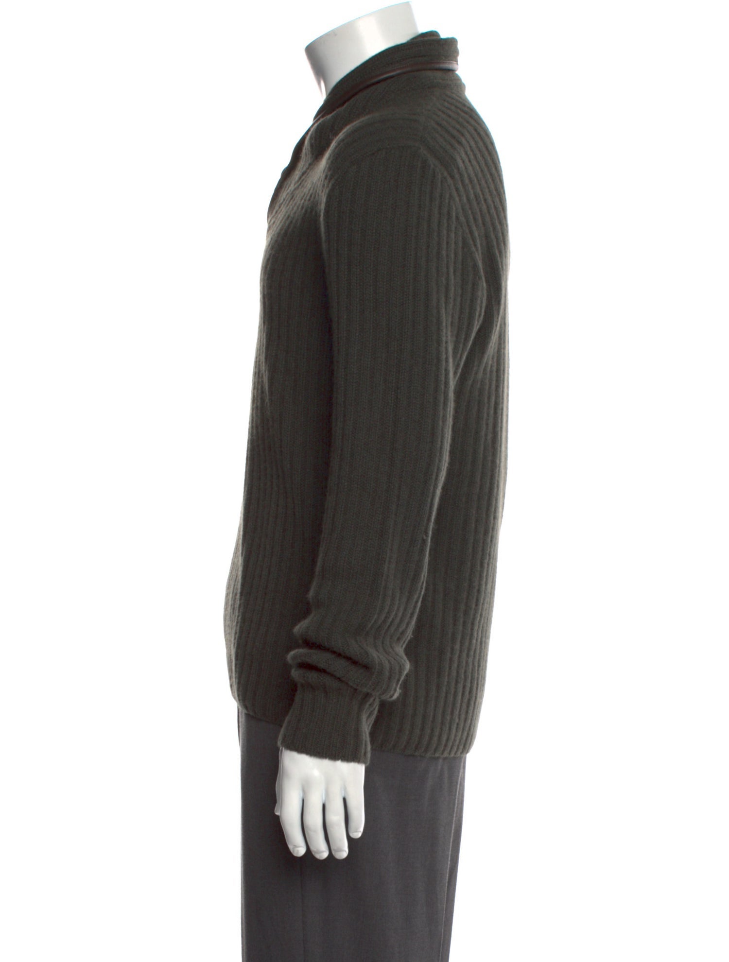 Hermès Cashmere Turtleneck Polo Sweater