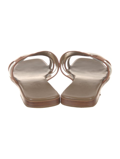 Hermès Amore Leather Slides