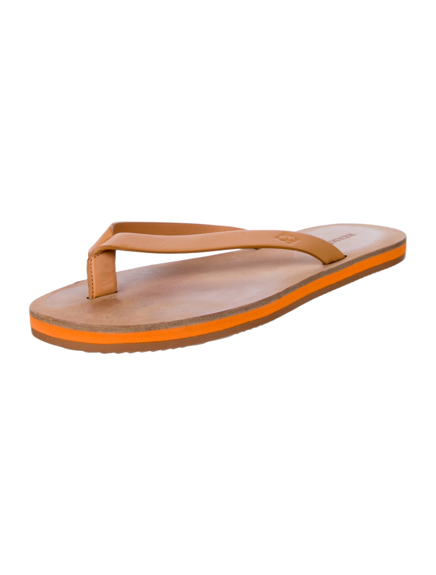 Hermès Leather Flip Flops
