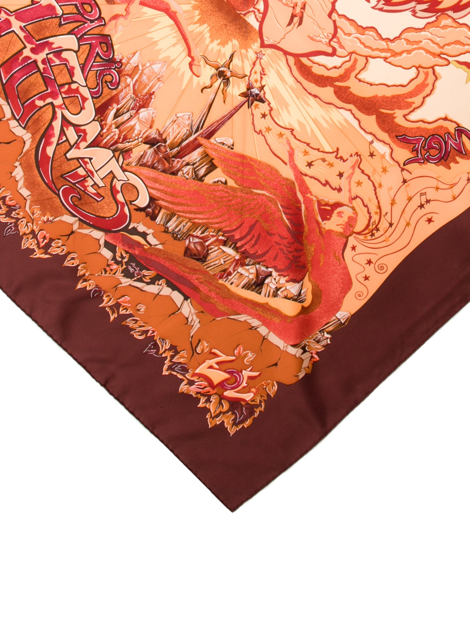 Hermès Aube Libre Comme L’Ange Silk Scarf
