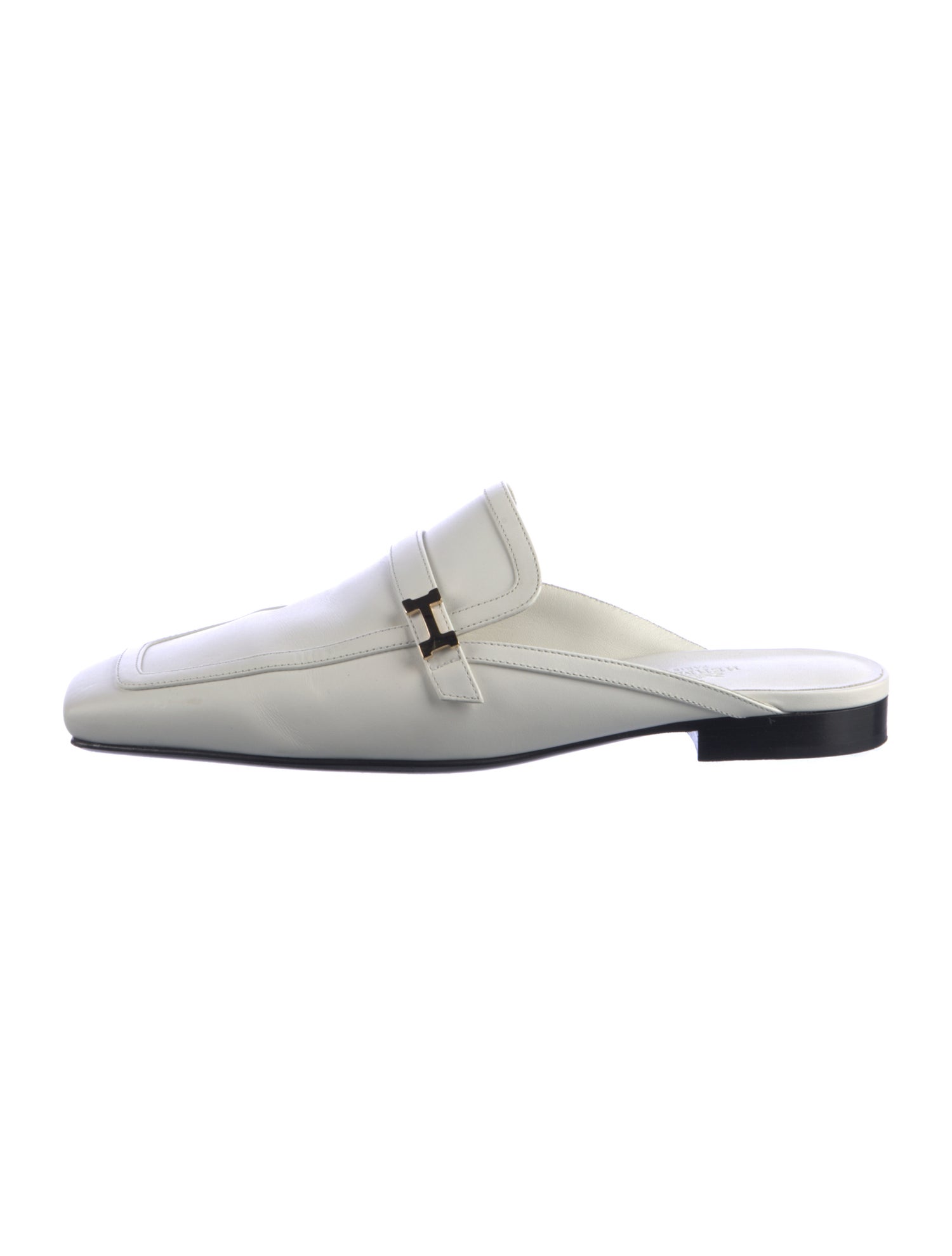 Hermès Groupie H Logo Mules