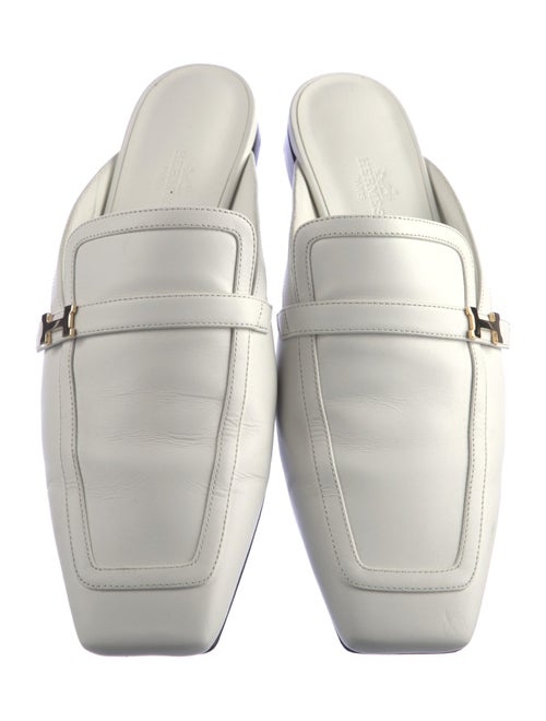 Hermès Groupie H Logo Mules