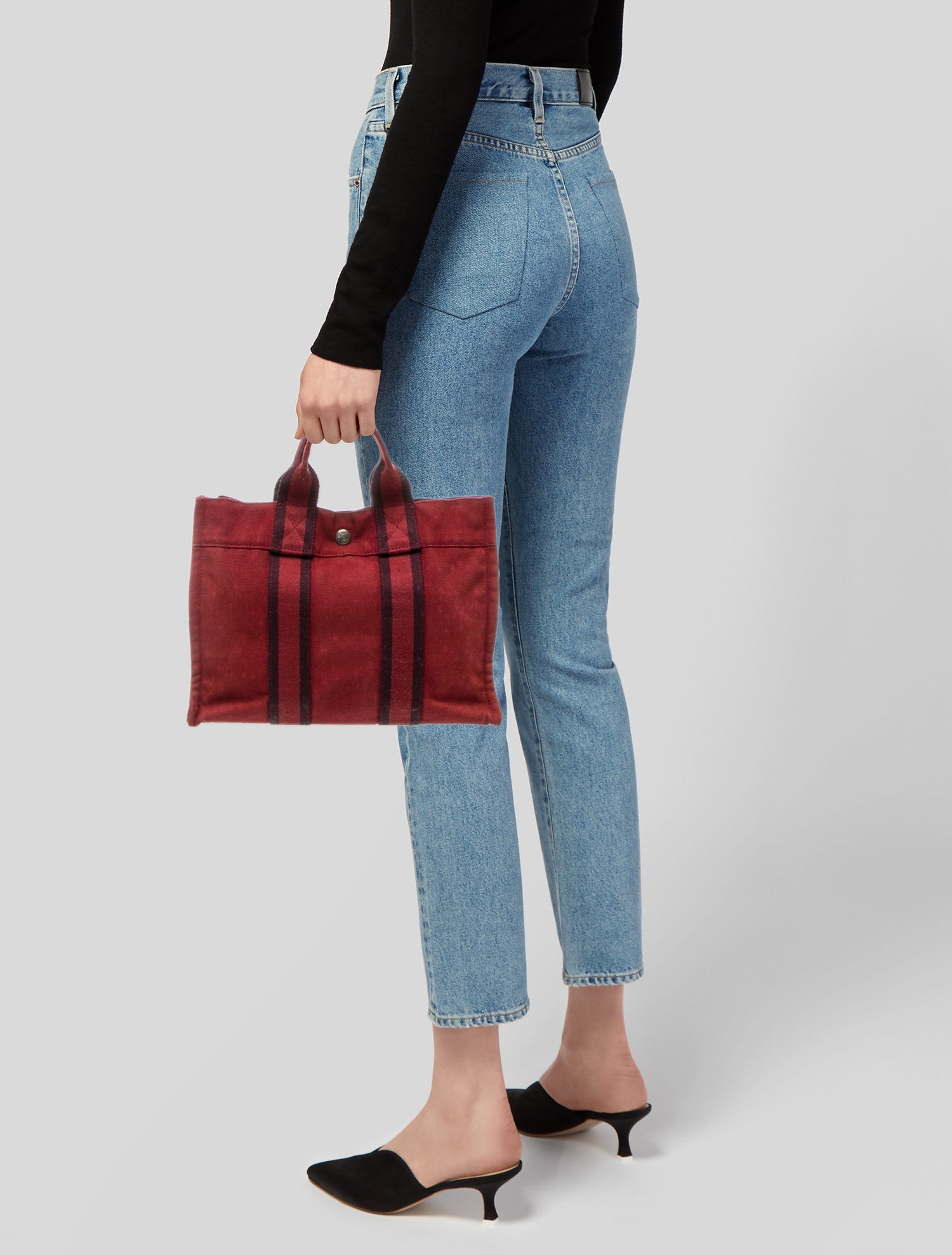 Hermès Toile Fourre-Tout PM