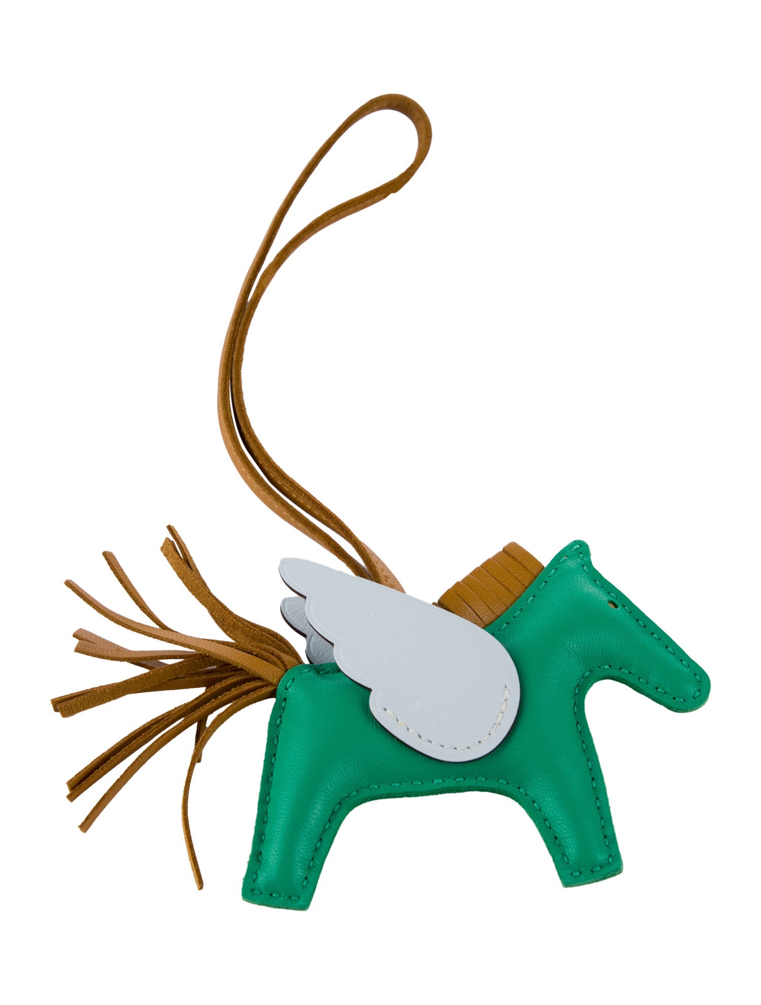 Hermès 2021 Milo GriGri Rodeo Pegase Bag Charm TPM