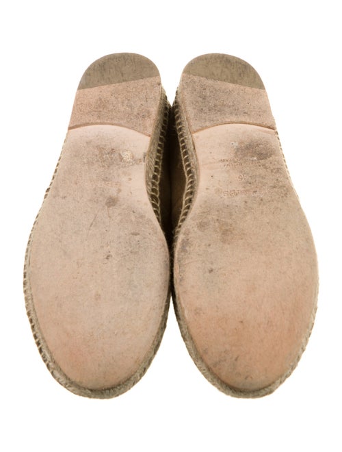 Hermès H Logo Suede Espadrilles
