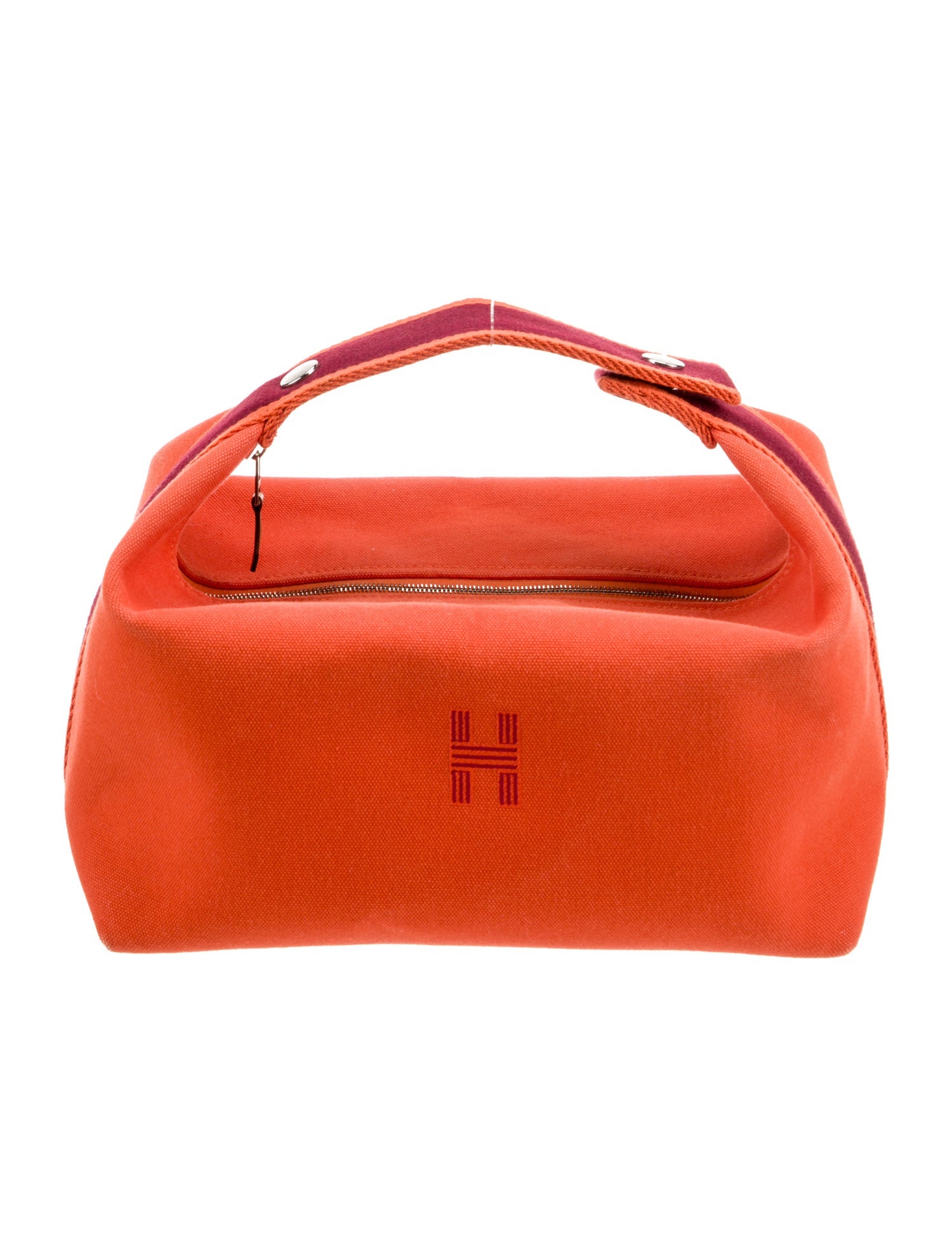 Hermès Large Toile Bride-A-Brac Case