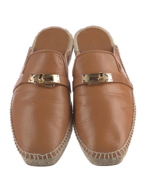 Hermès Feria Leather Mules