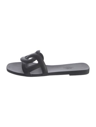 Hermès Aloha Rubber Slides