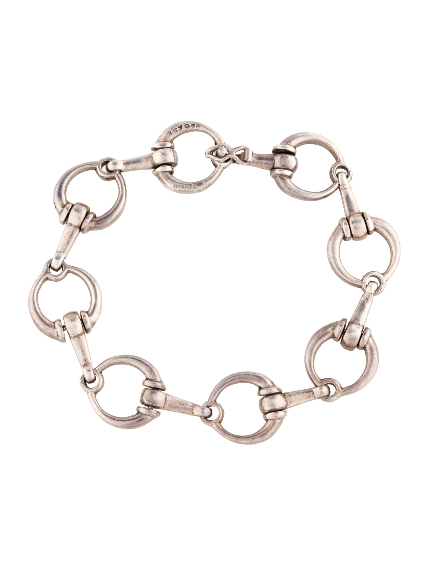 Hermès Vintage Horsebit Link Bracelet