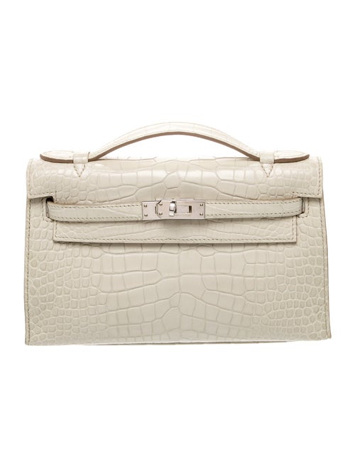 Hermès Matte Alligator Kelly Pochette
