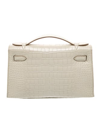 Hermès Matte Alligator Kelly Pochette