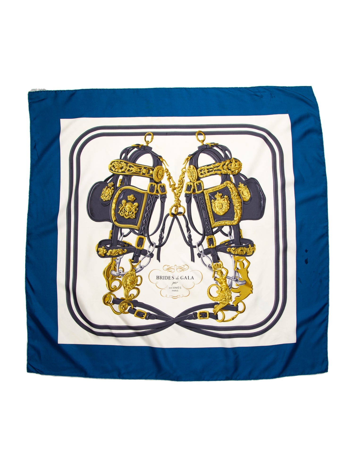 Hermès Brides de Gala Silk Scarf