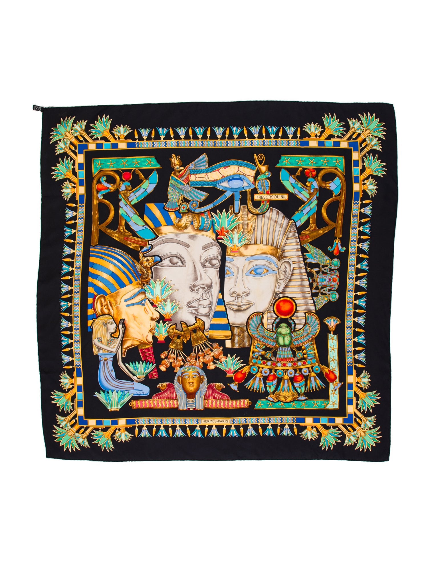 Hermès Tresors du Nil Silk Scarf
