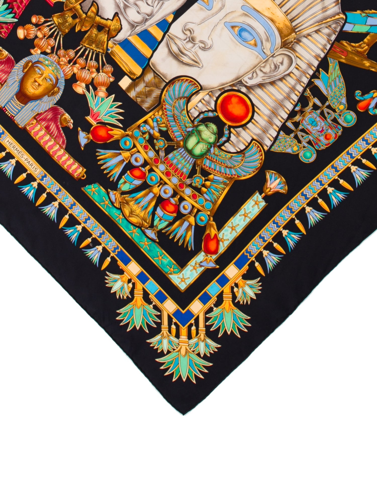 Hermès Tresors du Nil Silk Scarf
