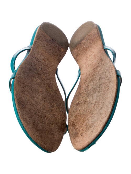 Hermès Corfou Leather Slides