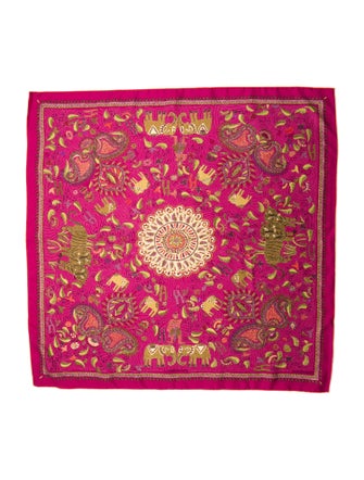 Hermès Carré Kantha Silk Scarf