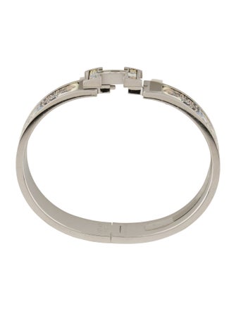 Hermès Clic H w/ Enamel Turnlock Bracelet
