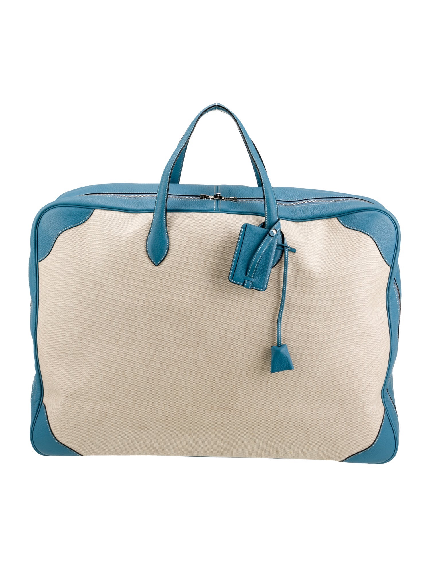 Hermès Toile Victoria de Voyage 60