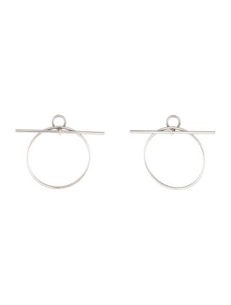 Hermès Loop Earrings, Medium Model