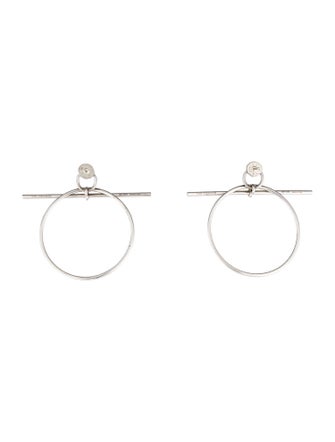 Hermès Loop Earrings, Medium Model