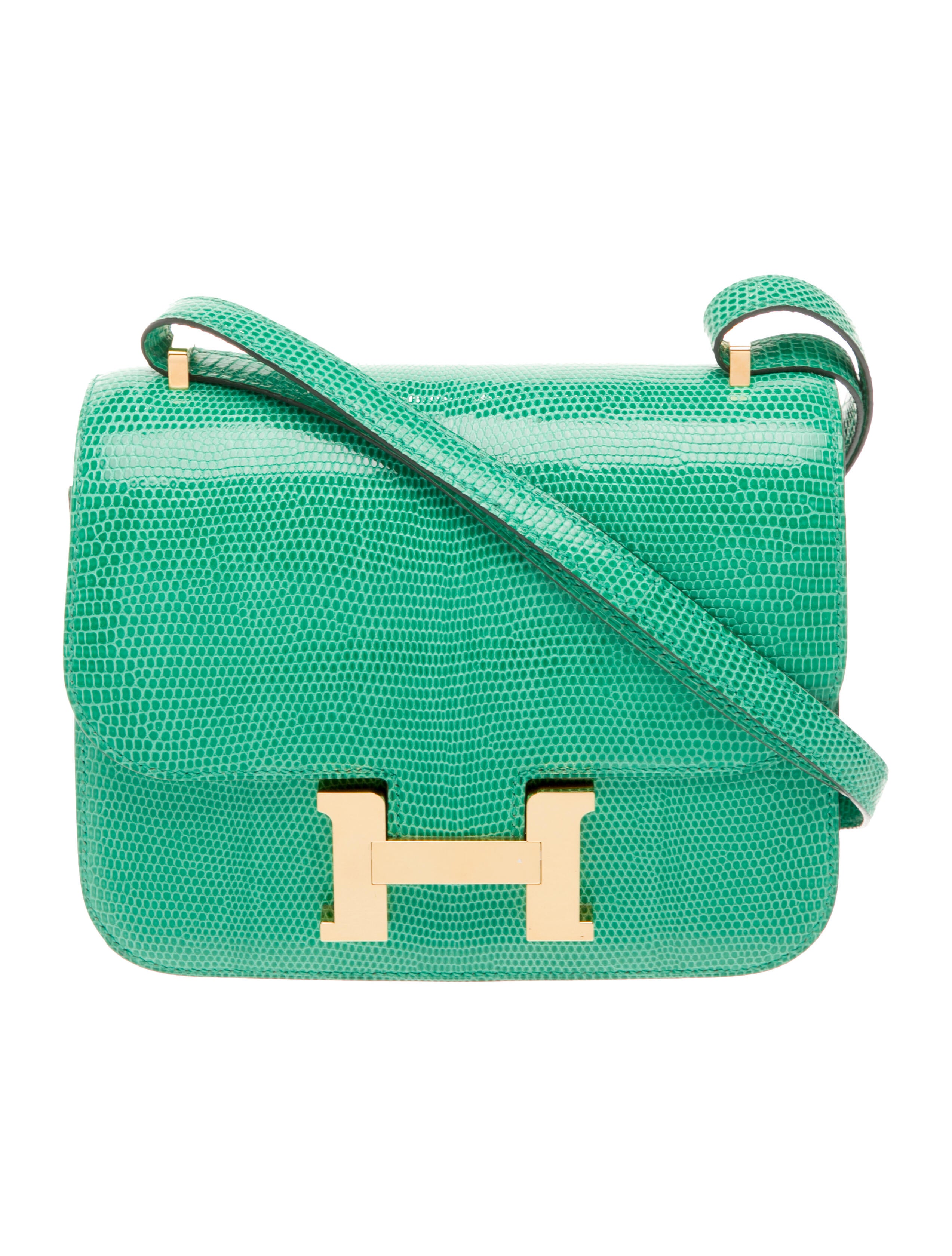Hermès 2022 Lizard Mini Constance 18
