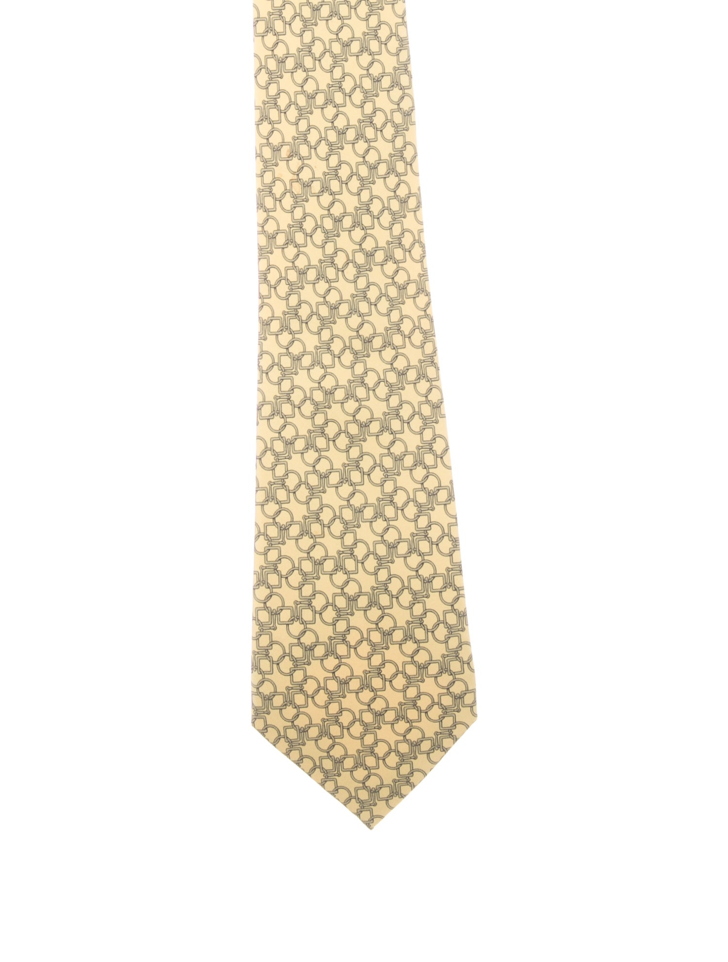 Hermès Silk Pattern Tie