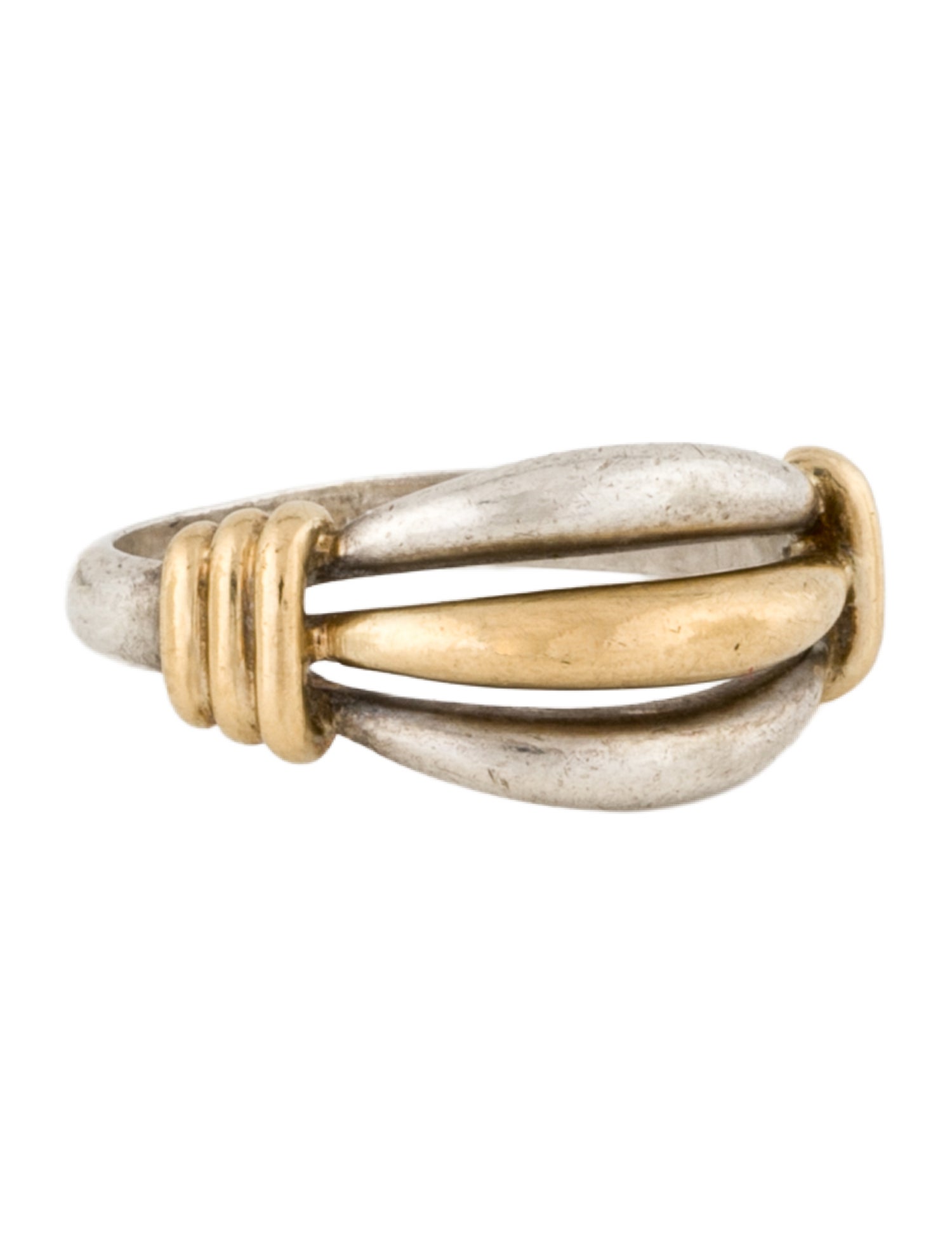 Hermès Two-Tone Vintage Band Ring