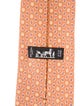 Hermès Patterned Silk Tie