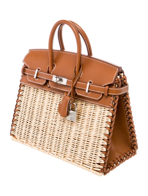 Hermès Osier Wicker & Barenia Picnic Birkin 25