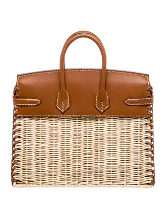 Hermès Osier Wicker & Barenia Picnic Birkin 25