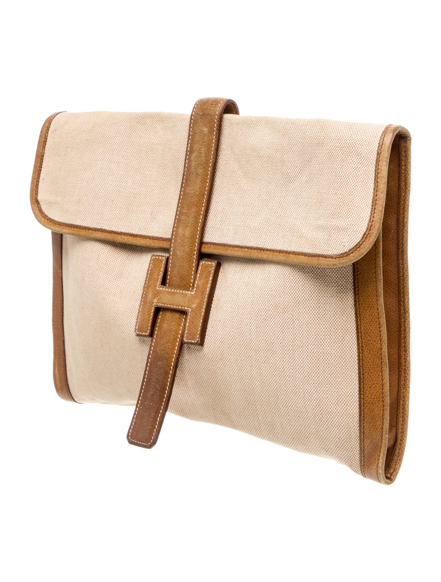 Hermès Toile Jige GM