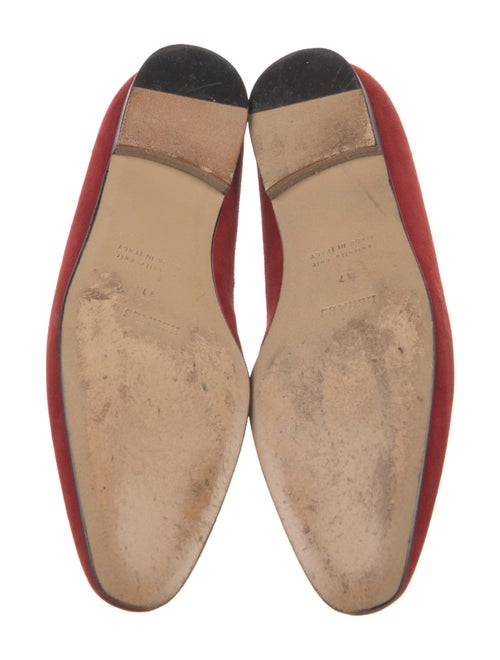 Hermès Vintage Suede Ballet Flats