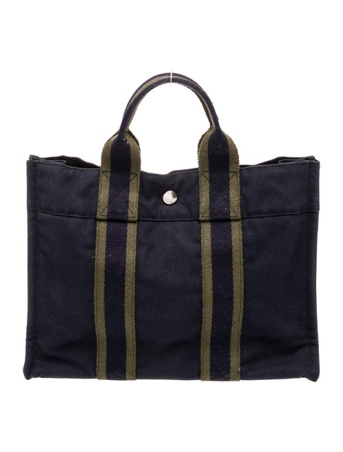 Hermès Toile Fourre-Tout PM