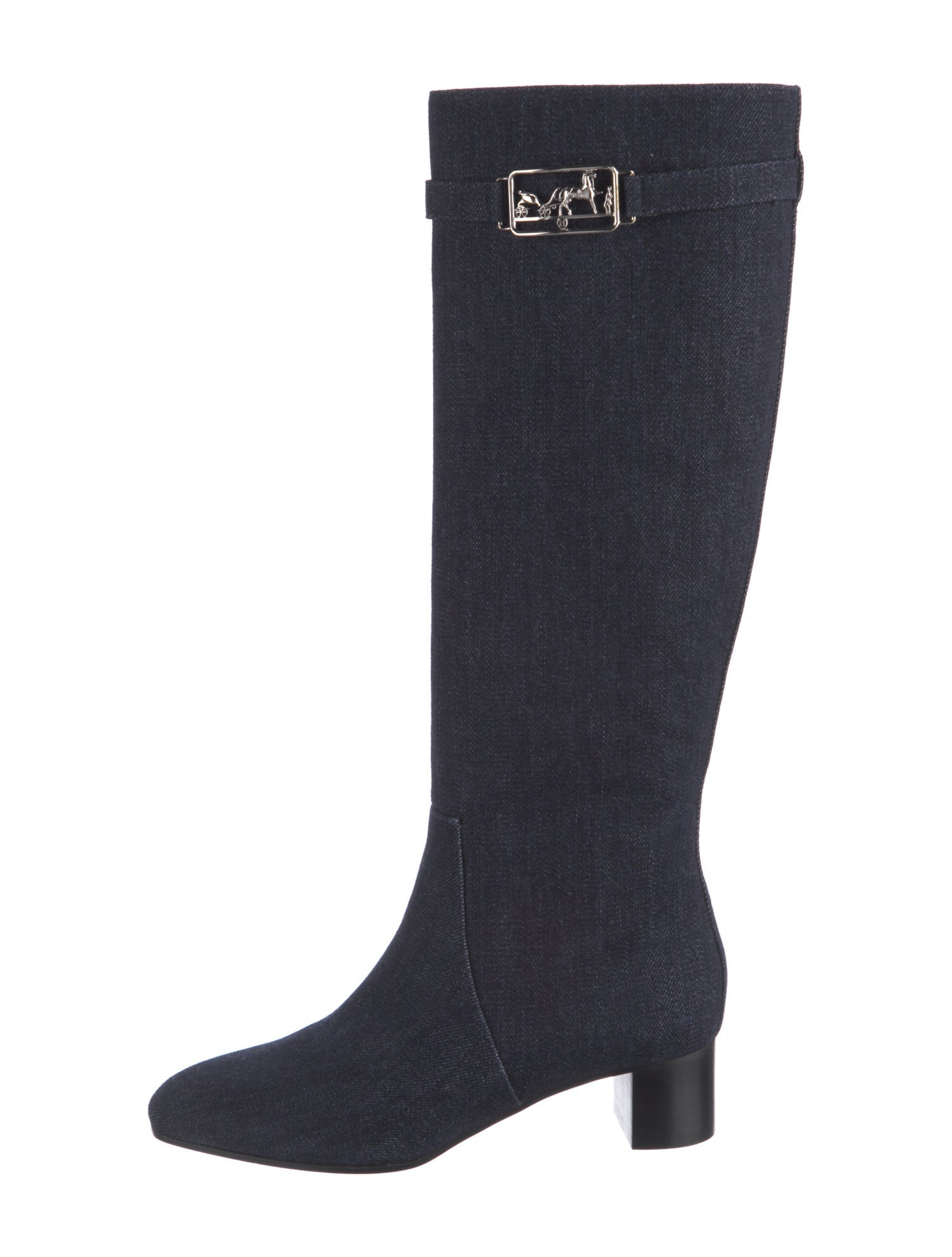 Hermès Versailles Denim Boots