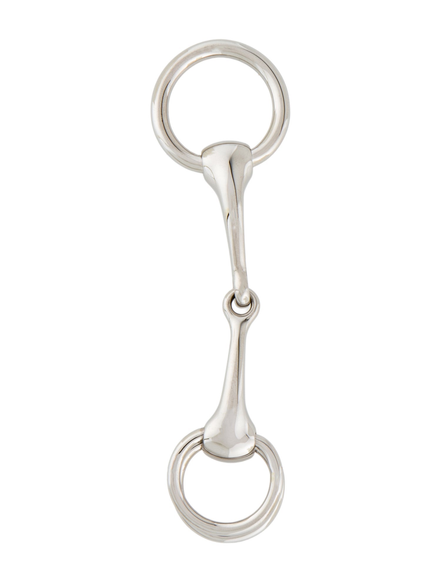 Hermès Palladium-Plated Mors 90 Scarf Ring