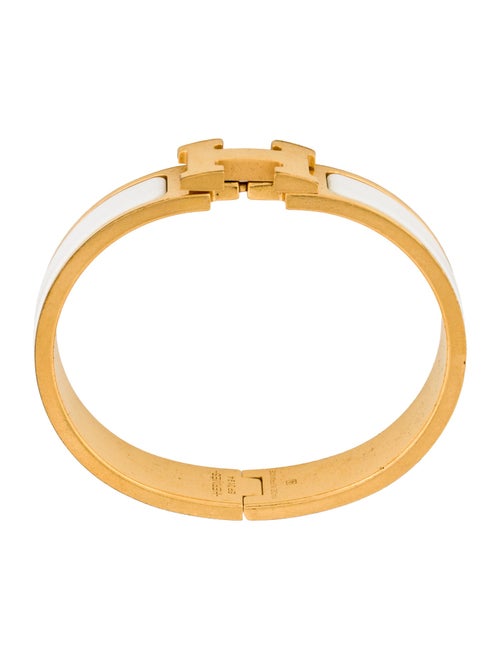 Hermès Clic H Bangle Bracelet