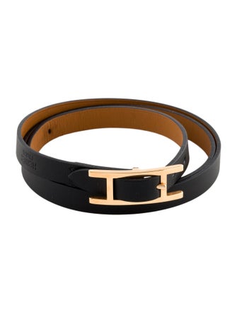 Hermès Hapi 3 MM Triple Wrap Bracelet