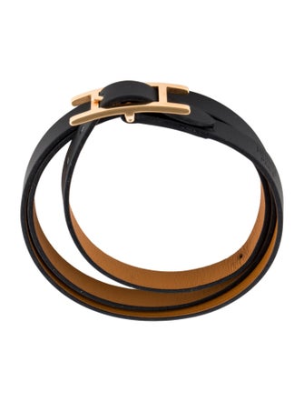 Hermès Hapi 3 MM Triple Wrap Bracelet