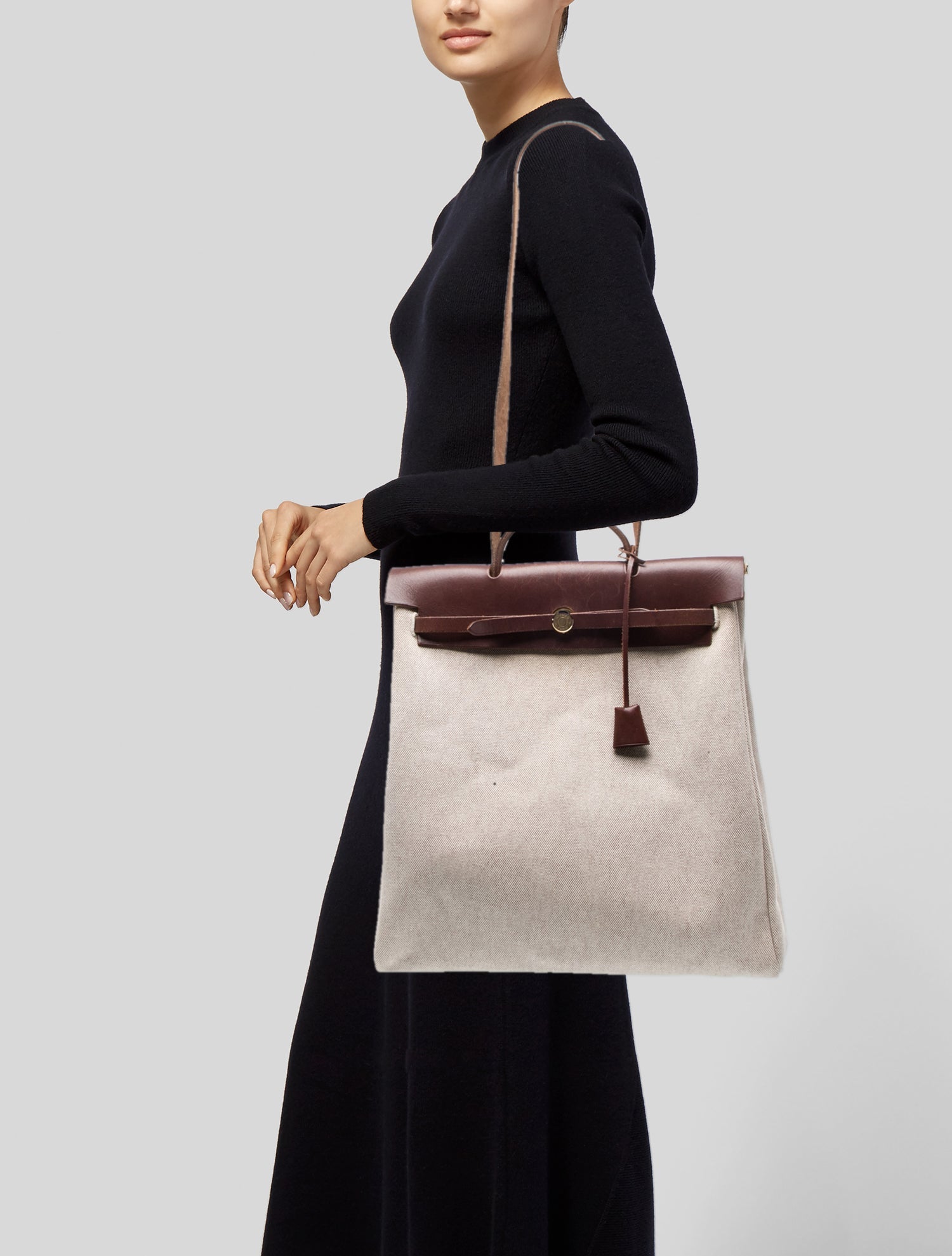 Hermès Toile Herbag 39