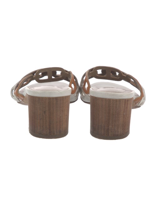 Hermès Tandem Chaîne d'Ancre Insignia Slides