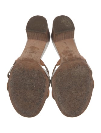 Hermès Tandem Chaîne d'Ancre Insignia Slides