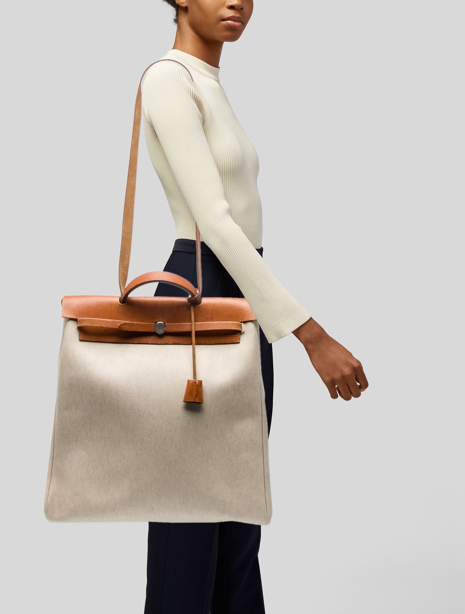 Hermès Toile Herbag 39