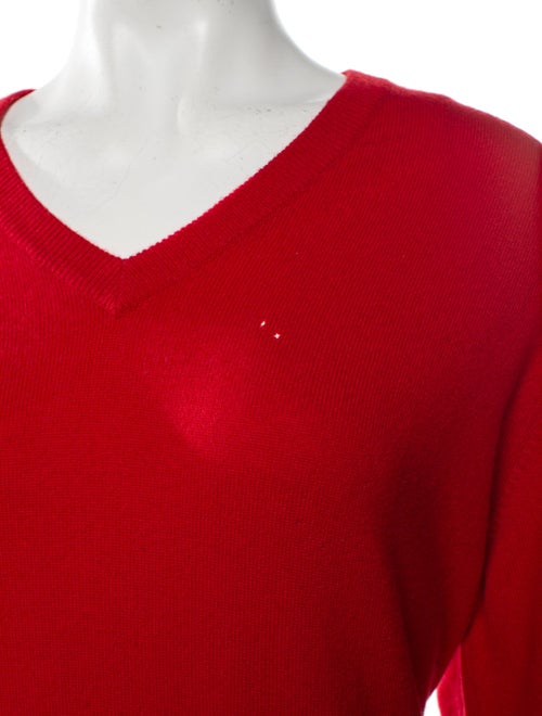 Hermès Cashmere V-Neck Pullover