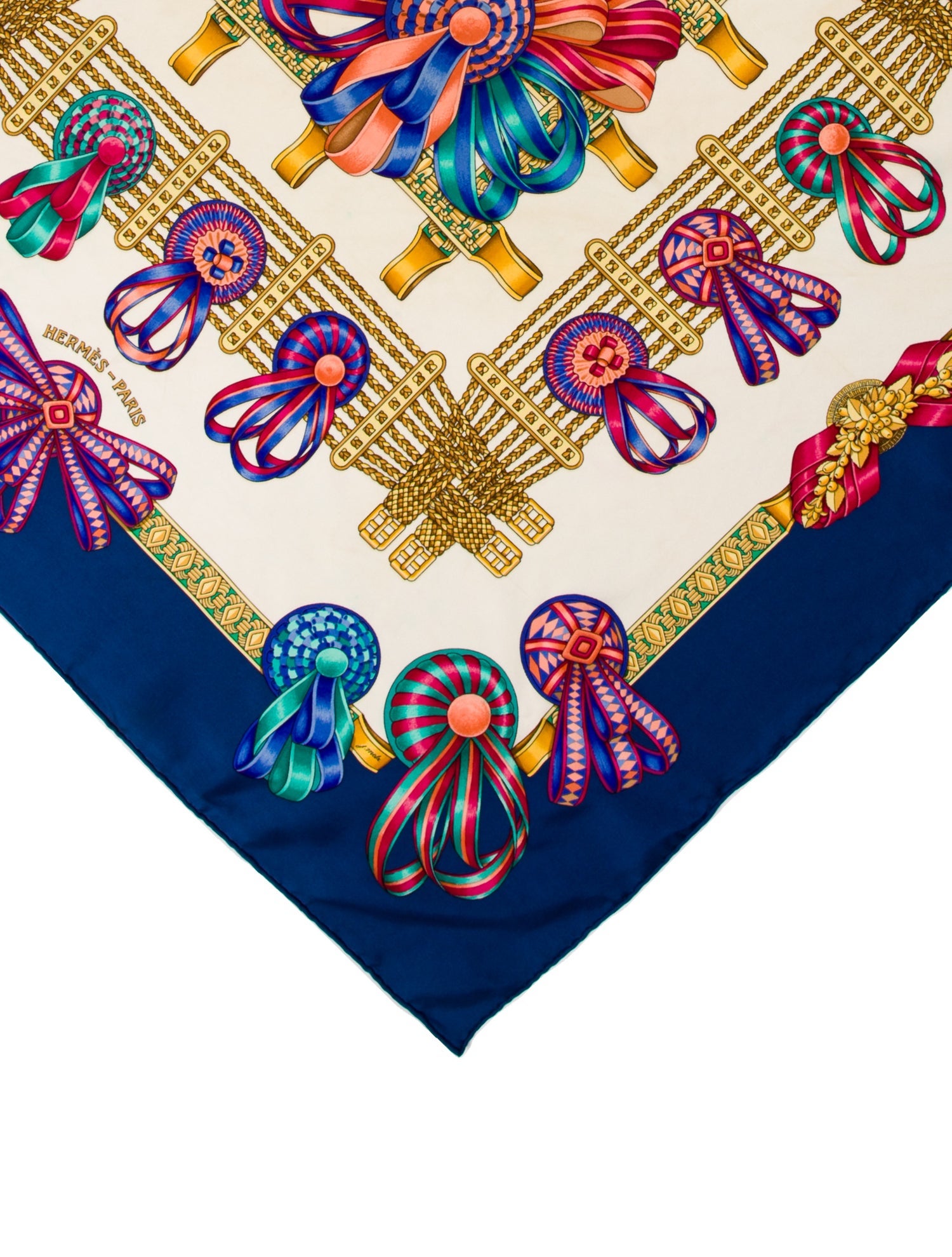 Hermès Les Rubans du Cheval Silk Scarf