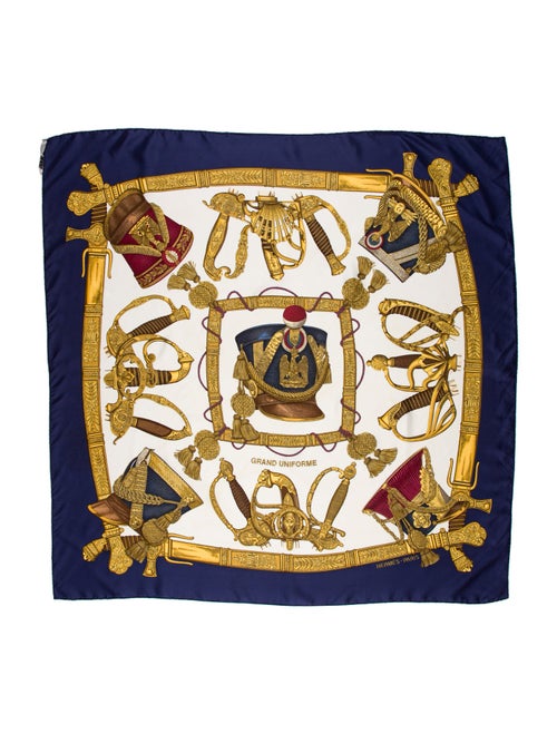 Hermès Grand Uniforme Silk Scarf